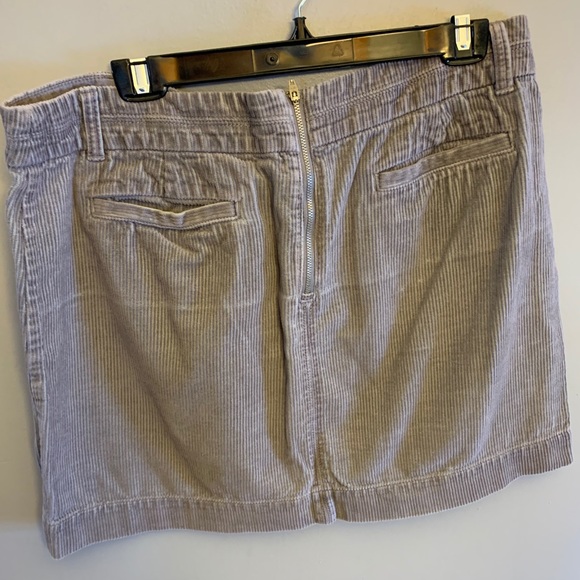 Loft Grey Corduroy mini skirt, 16 - Picture 2 of 6